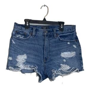 Abercrombie & Fitch distressed cut out short shorts size 28